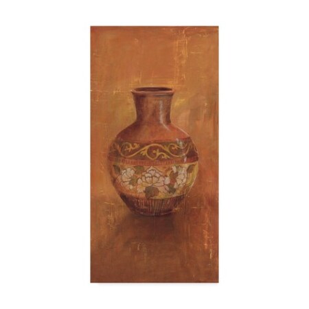 Trademark Fine Art Susan Eby Glass 'Earthen Memory I Panel' Canvas Art, 16x32 WAP07389-C1632GG